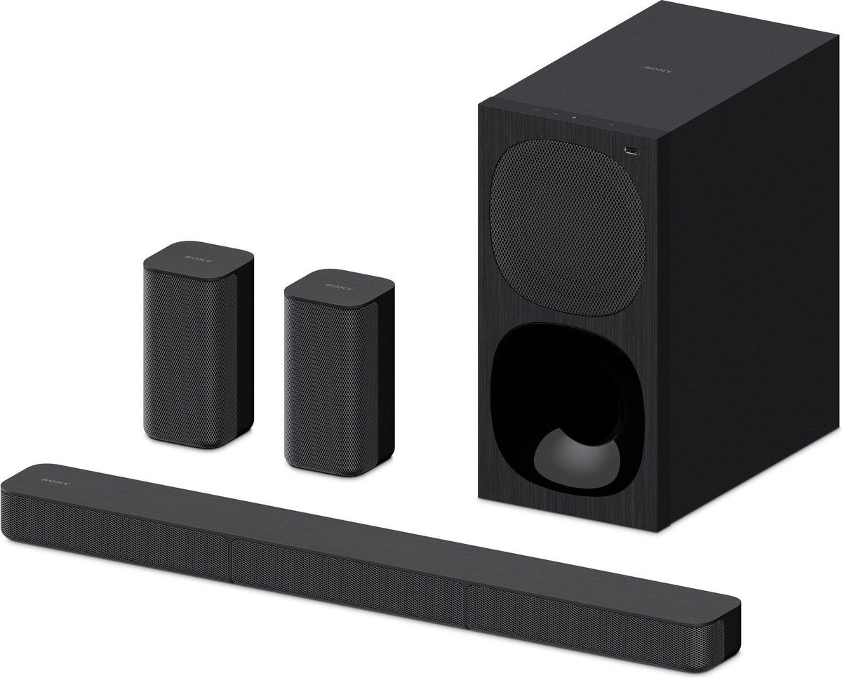 Sony HT-S20R - Soundbar met subwoofer en losse speakers - Zwart