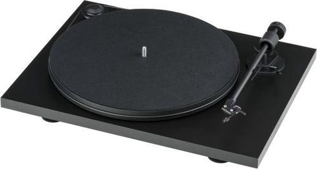 Pro-Ject Primary E - Hoogwaardige Platenspeler - Retro Vinylspeler - Zwart