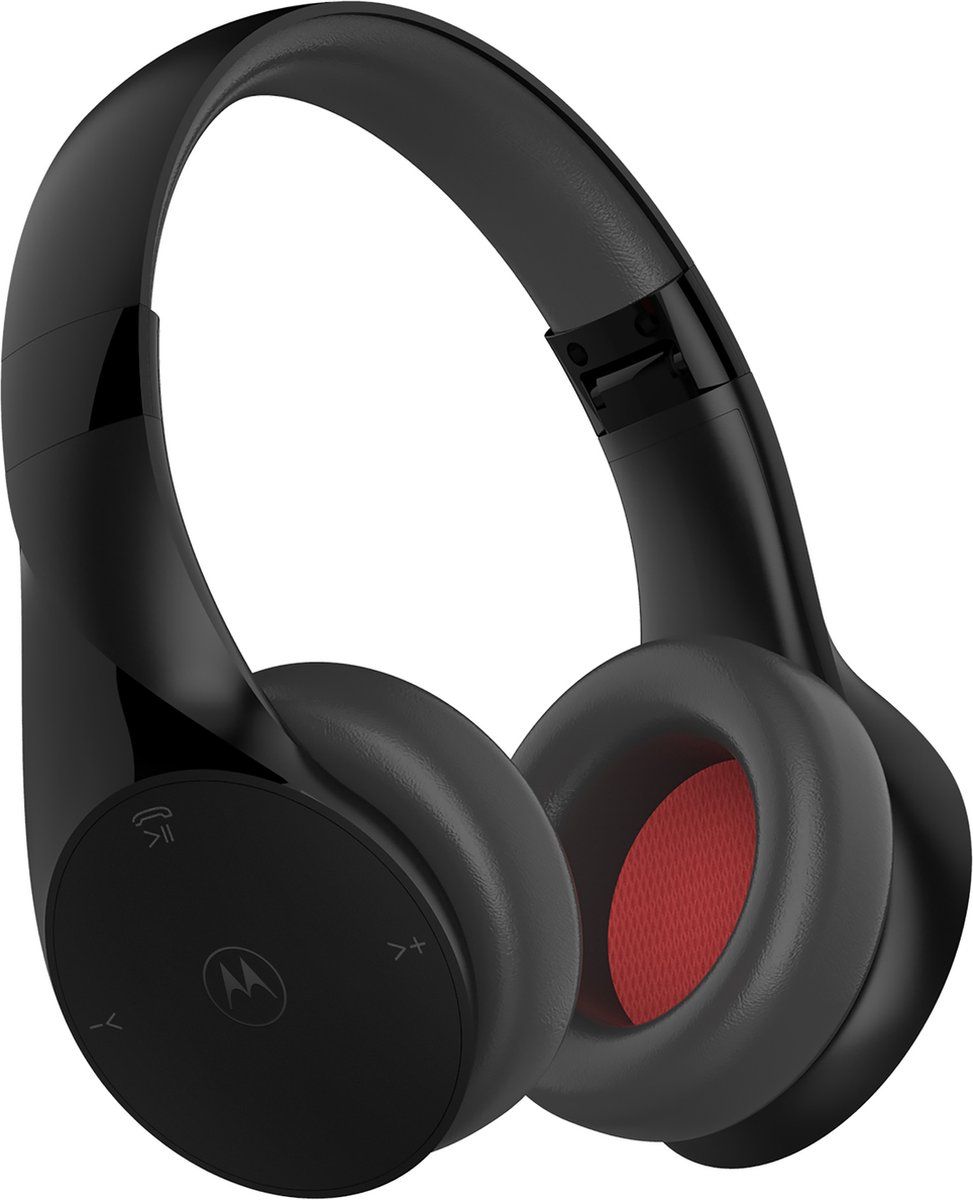 Motorola Sound Koptelefoon MOTO XT500 - Draadloos - Bluetooth - Multipoint Technologie - Opvouwbaar - Zwart