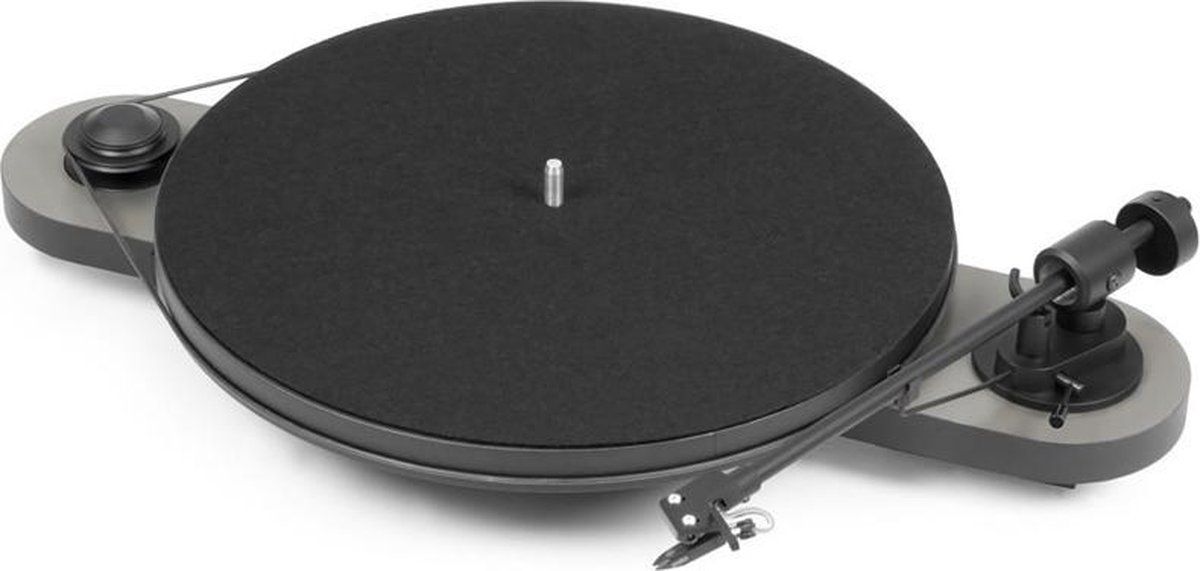 Pro-Ject Elemental OM5e Platenspeler - Zilver/Zwart