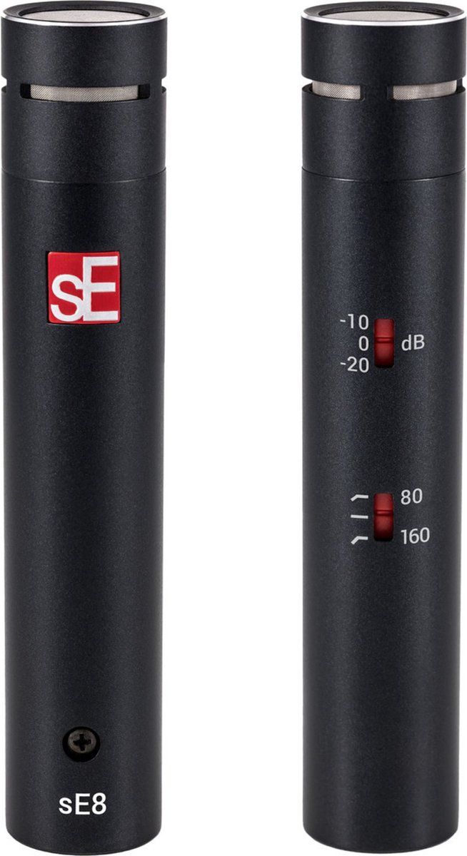 sE Electronics sE8 Matched Pair Microfoon voor studio's Zwart