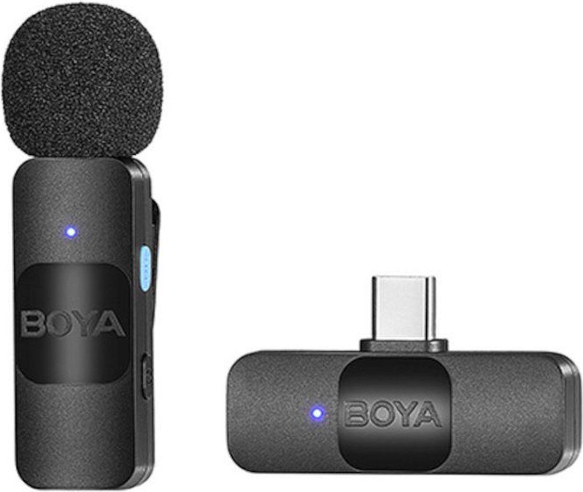 Boya Ultra-Compacte Draadloze Microfoon BY-V10 voor Android