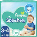 Pampers Splashers  zwemluiers maat 3-4 - 12 stuks