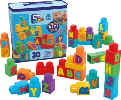 MEGA BLOKS ABC-tas met bouwblokken
