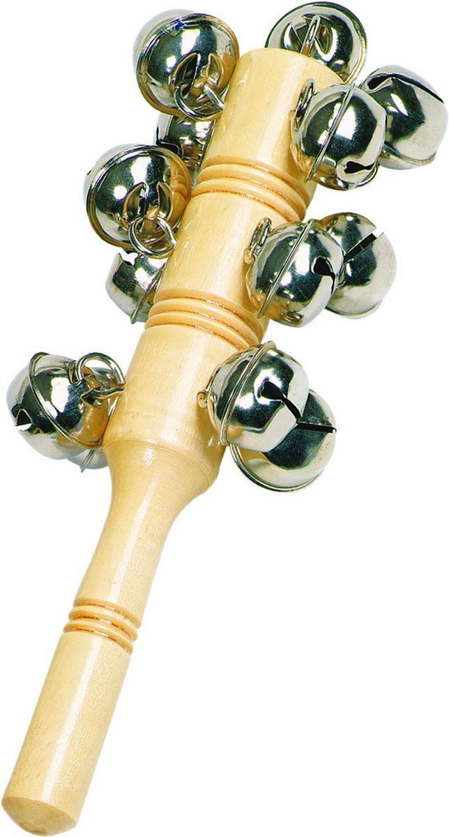 Goki Houten Instrument Bell Stick met 13 Bellen