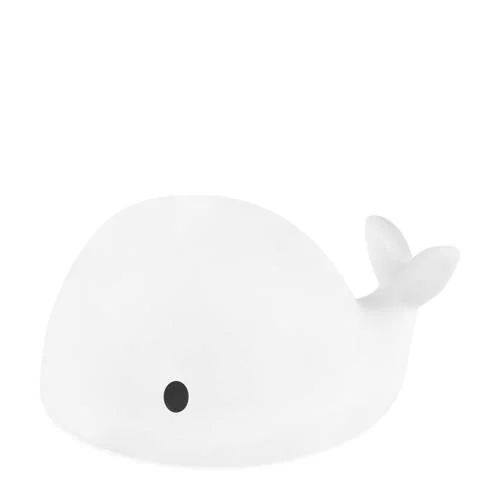 Flow Amsterdam nachtlampje Moby walvis wit 16,5 cm