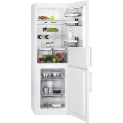 AEG RCB633E6NW TwinTech - Koel-vriescombinatie - Wit