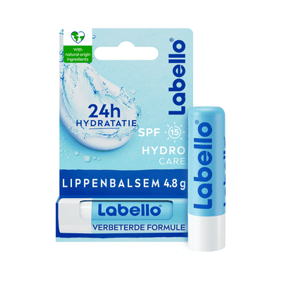 Labello Hydro Care Lippenbalsem 24u Hydratatie SPF15 1 Stuk