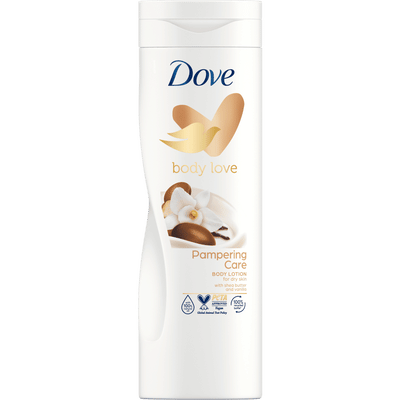 Dove Body Love Bodylotion - Pampering Care - gemaakt met natuurlijke oliën en een 100% plantaardige moisturiser* - 400 ml