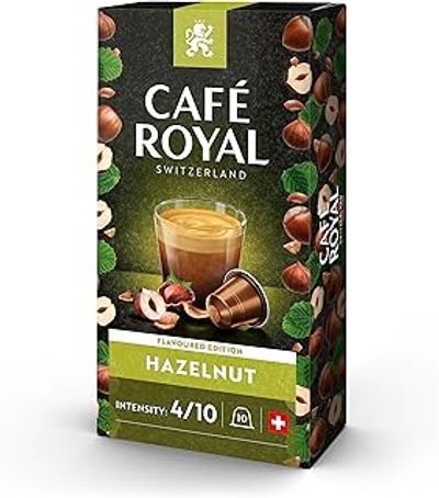 Café Royal Hazelnut Flavoured koffiecups - 10 x 10 stuks