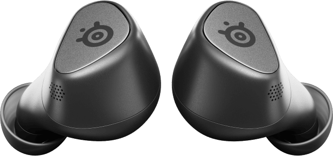 SteelSeries Arctis GameBuds X - Zwart - Draadloze gamingoordopjes - 2,4-GHz en Bluetooth 5.3 - ANC/Transparency-modus - IP55-waterbestendigheid - 40 uur accuduur - Draadloos opladen - Xbox, PS5, PC & Mobiel