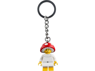 LEGO Meisje in paddenstoelenpak sleutelhanger