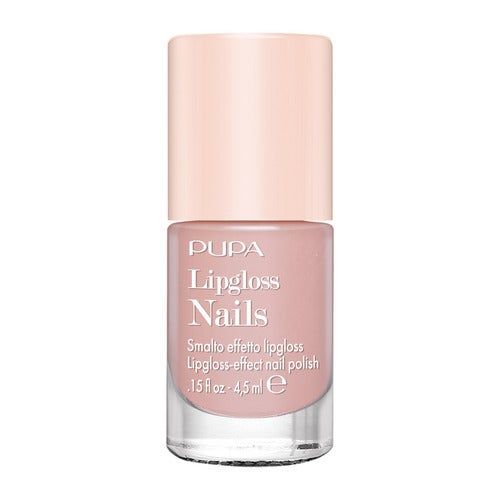 Pupa Lipgloss Nails Nagellak 004 Deep Nude 4,5 ml