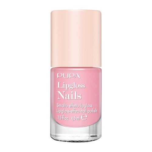 Pupa Lipgloss Nails Nagellak 003 Candy Pink 4,5 ml