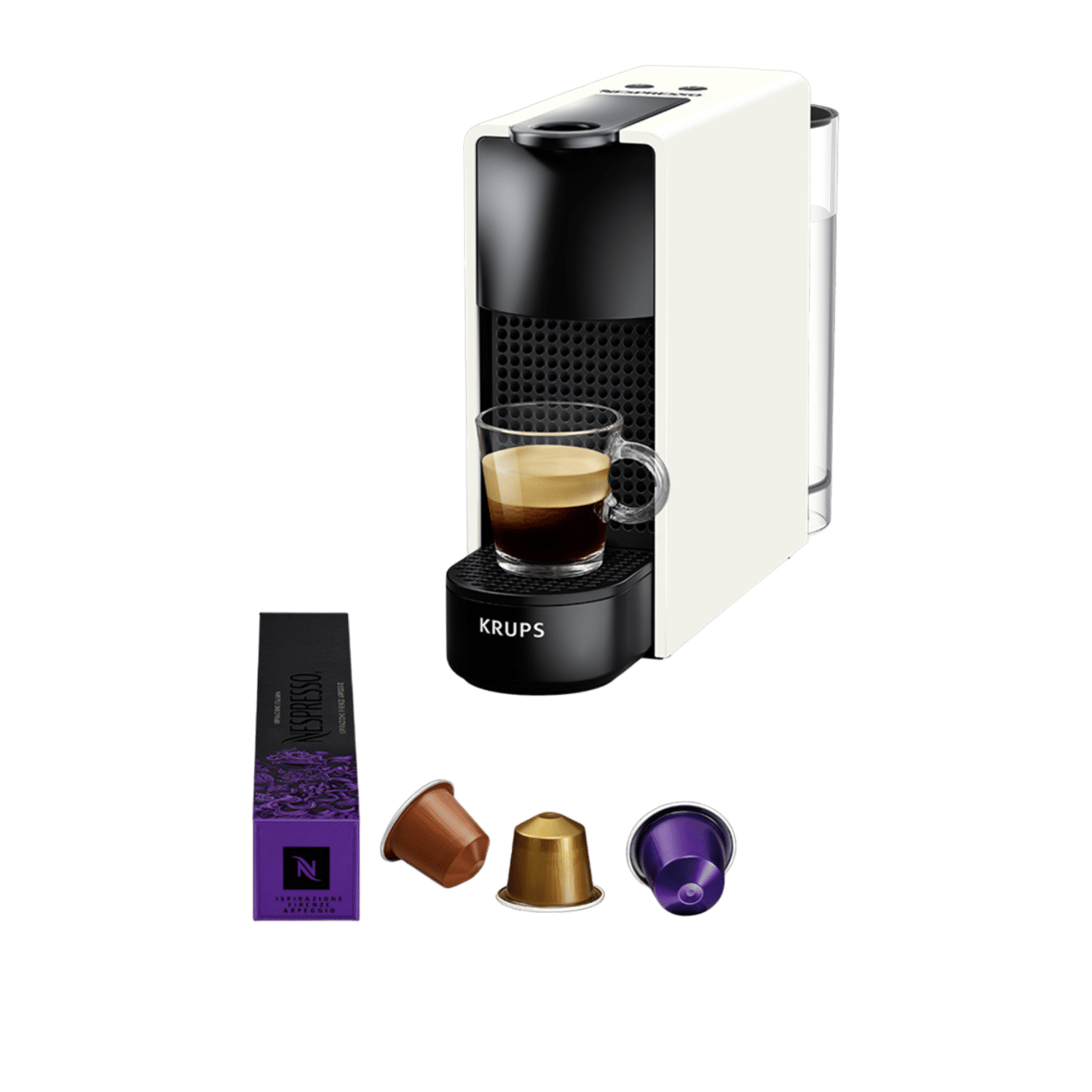 Krups Nespresso Essenza Mini XN1101 Koffiecupmachine - Wit