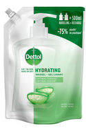 Dettol Refill Handzeep Hydrating Aloe Vera 500 ml