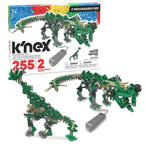 Basic Fun K'NEX Classics 255/2-model - K'Nexosaurus Rex bouwset (gemotoriseerd)