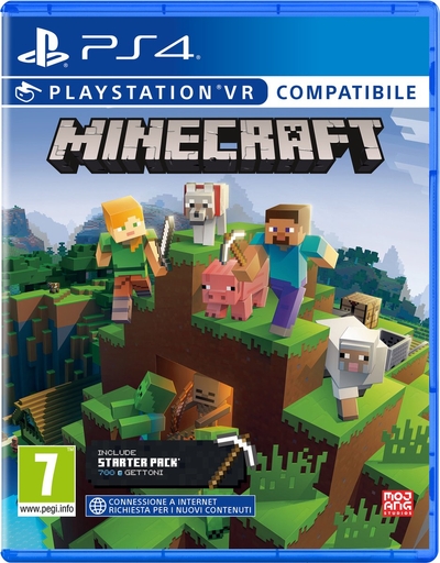 Sony Minecraft Starter Collection, PlayStation 4, Multiplayer modus, 10 jaar en ouder, Fysieke media
