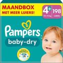 Pampers Baby Dry  luiers maat 4 plus - 198 stuks