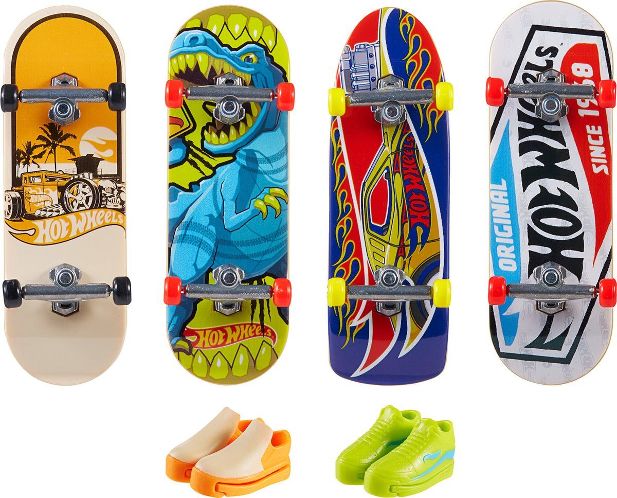 Hot Wheels Skate Set Assortiment - Vingerskateboardset