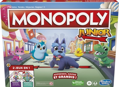 Monopoly Junior - 2-in-1 spel - Bordspel (Franstalig)