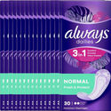 Always Dailies Normal Fresh & Protect – 15x30 stuks – Voordeelverpakking – Inlegkruisjes