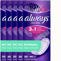 Always Dailies Normal Fresh & Protect – 5x30 stuks – Voordeelverpakking – Inlegkruisjes