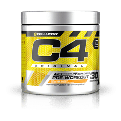 C4 Original Pre-workout Orange Burst - 30 scoops