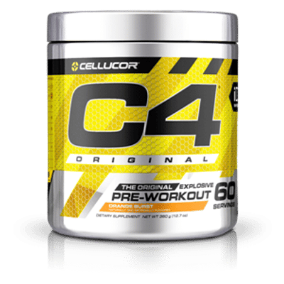 C4 Original Pre-workout Orange Burst - 60 scoops