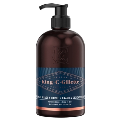 King C. Gillette Baard en gezichtsreiniger - 350 ml