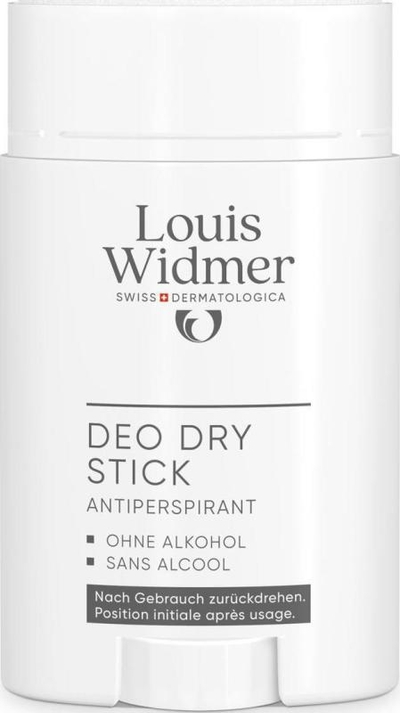 Louis Widmer Deo Dry Stick Antiperspirant Ongeparfumeerd 50 ml