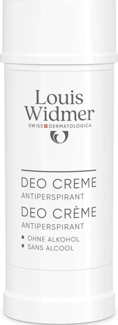 Louis Widmer Deo Crème Antiperspirant Ongeparfumeerd 40 ml