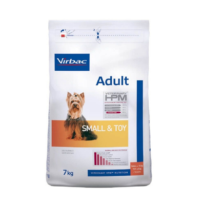 7kg Virbac Veterinary HPM Adult Dog Small & Toy droogvoer voor honden - hondenbrokken