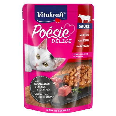 23x85g Vitakraft Poésie Délice Rund nat kattenvoer - natvoer katten