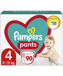 Pampers  luierbroekjes maat 4 - 90 stuks