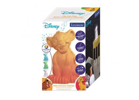 Lexibook Lion King Simba 3D color change nachtlamp 20cm