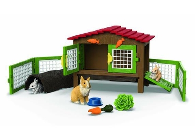 schleich FARM WORLD - Konijnenhok - 42728