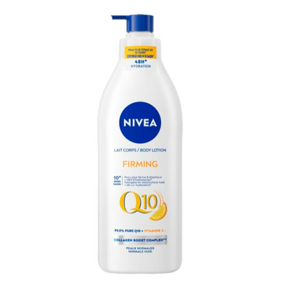 6x Nivea Bodylotion met Pomp Verstevigend Q10 400 ml