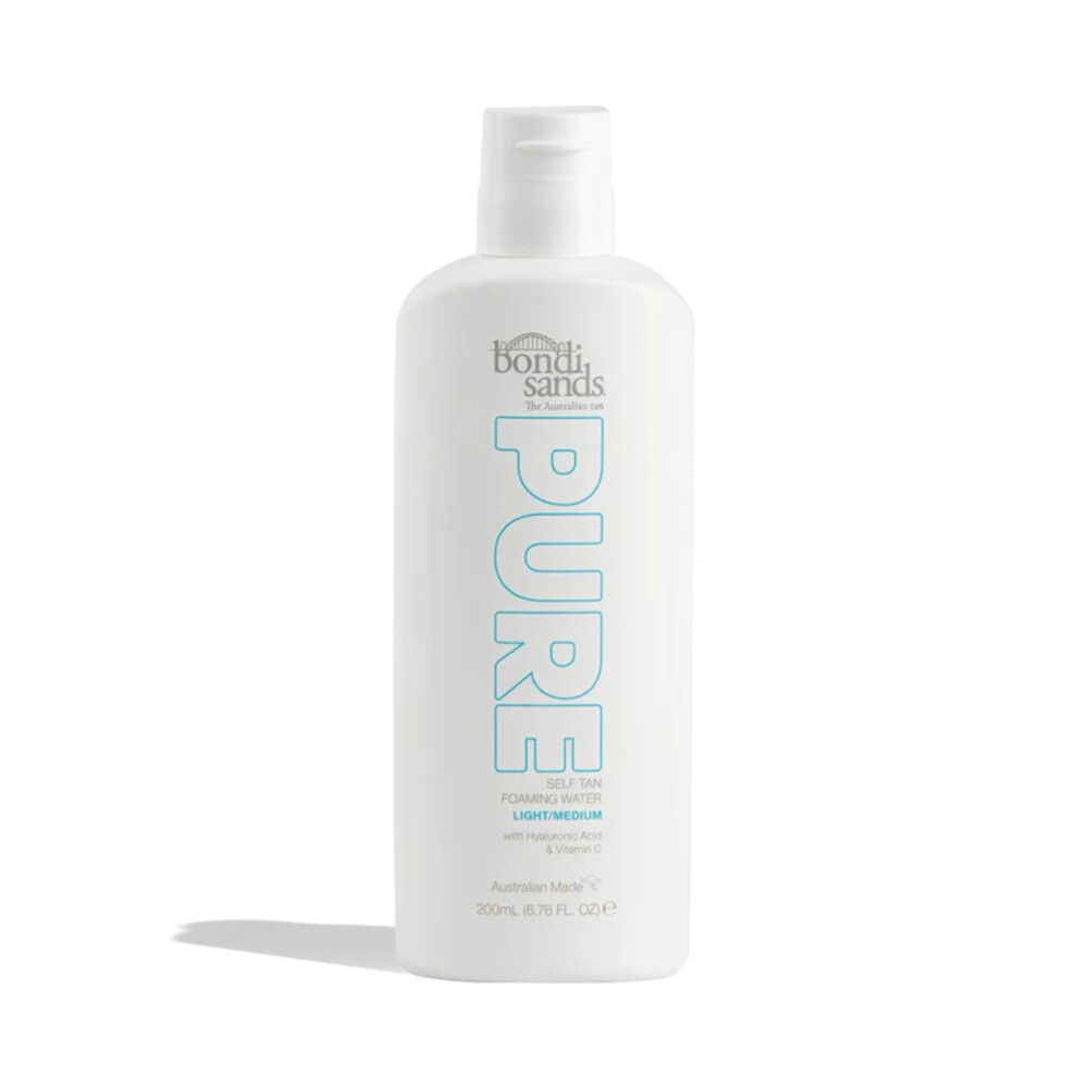 Bondi Sands Pure Self Tan Foaming Water Light/Medium 200 ml