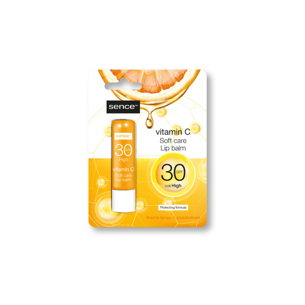 6x Sence Lippenbalsem Vitamine C met SPF 30