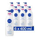 6x Nivea Bodylotion met Pomp Express 400 ml