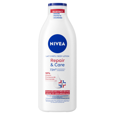 3x Nivea Bodylotion Repair&Care 400 ml