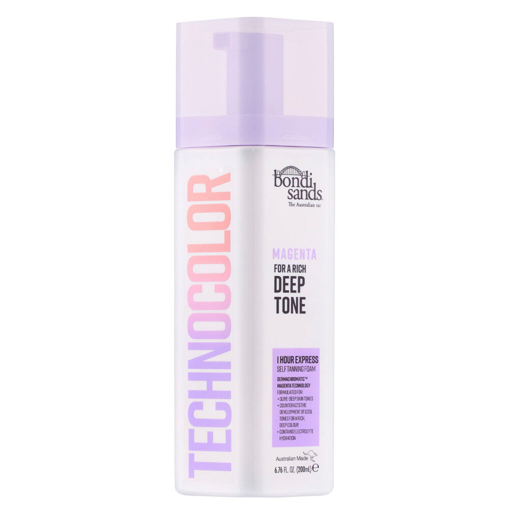 Bondi Sands Technocolor Self Tanning Foam 1 Hour Express Magenta 200 ml