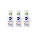 3x Nivea Oogmake-Up Remover Sensitive Kamille Waterproof 125 ml