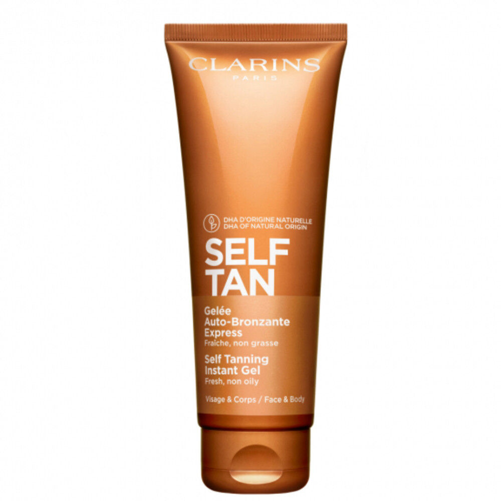 2x Clarins Self Tan Zelfbruiner Instant Gel 125 ml