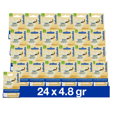 24x Labello Lippenbalsem Vanilla Buttercream 4.8 gr
