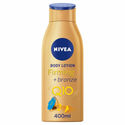 NIVEA Q10 Firming + Bronze Bodylotion Bruiner - Stevigere Huid en Natuurlijk Gebruinde Look - Hydraterende Lotion - Snelbruiner - Bruinen zonder Zon - Zelfbruiner Lichaam - 400 ml