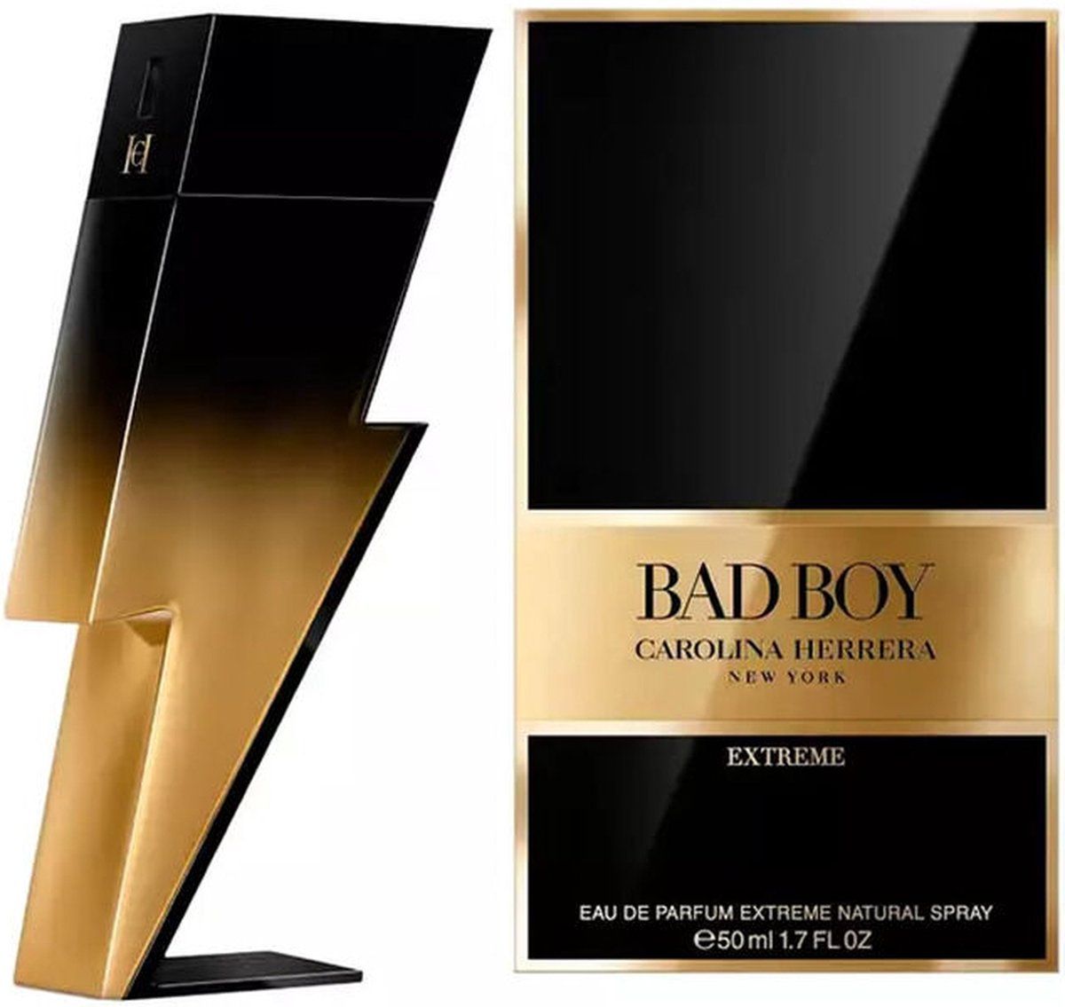 Carolina Herrera Bad Boy Extreme - 50 ml - eau de parfum spray - herenparfum