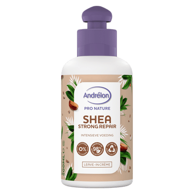 Andrélon Pro nature shea strong repair leave-in Haarkuur & Haarmasker 200 ml