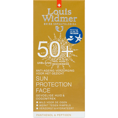 Louis Widmer Sun Protection Face Geparfumeerd SPF50+ 50 ML